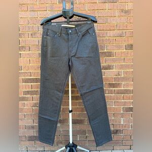 Banana Republic Travel Jean Mens Pants Size 31 X 34 Charcoal Grey Athletic Fit N